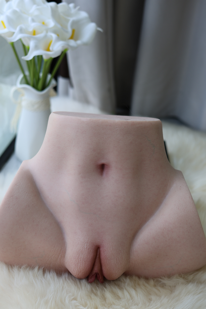 Caroline 28.7 LB Realistic Super Soft Silicone Butt Sex Doll Torso