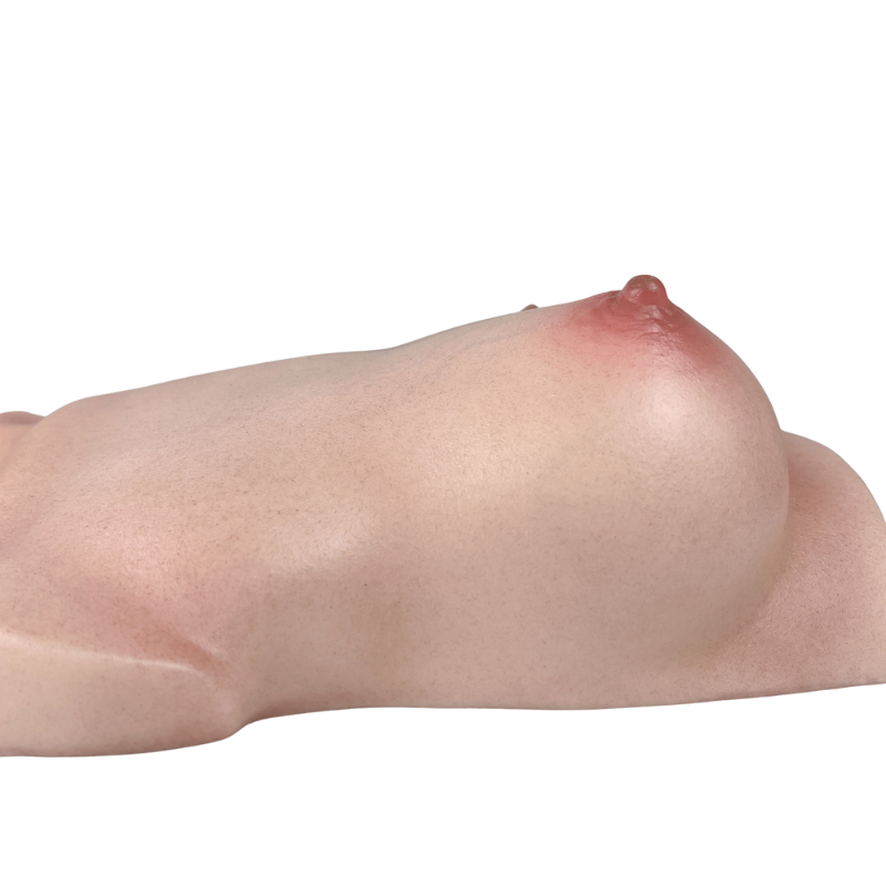 Realvagina Silicone Fake Breasts with Realistic Skin texture Boobs Sex Toy Lifelike Breasts Male Masturbator Stroker