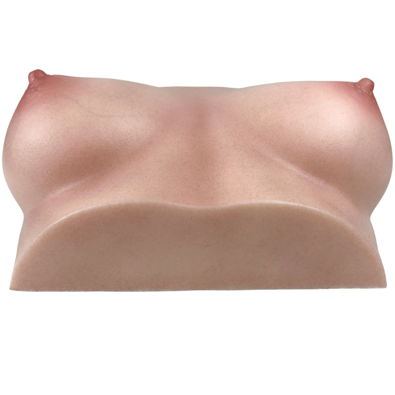 Realvagina Silicone Fake Breasts with Realistic Skin texture Boobs Sex Toy Lifelike Breasts Male Masturbator Stroker
