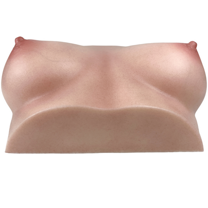 Realvagina Silicone Fake Breasts with Realistic Skin texture Boobs Sex Toy Lifelike Breasts Male Masturbator Stroker