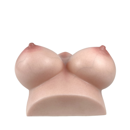 RealVagina Realistic Skin Texture Silicone Big Breast Boobs Sex Toy Lifelike Breasts Male Masturbator Stroker
