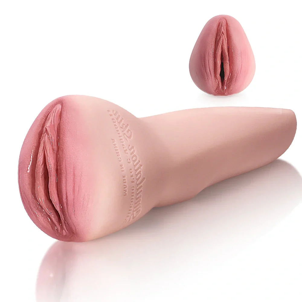 Zoe - 1.63 lbs Lifelike Silicone Pussy Masturbator with Detailed Labia Majora