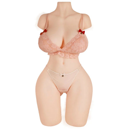 Isuld - 56.4 lbs Life-Size Real Feel Female Torso Sex Doll - RealVagina