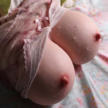 Layla - 8.4 lbs Lifelike Tight Silicone Breasts Vagina Masturbator - RealVagina