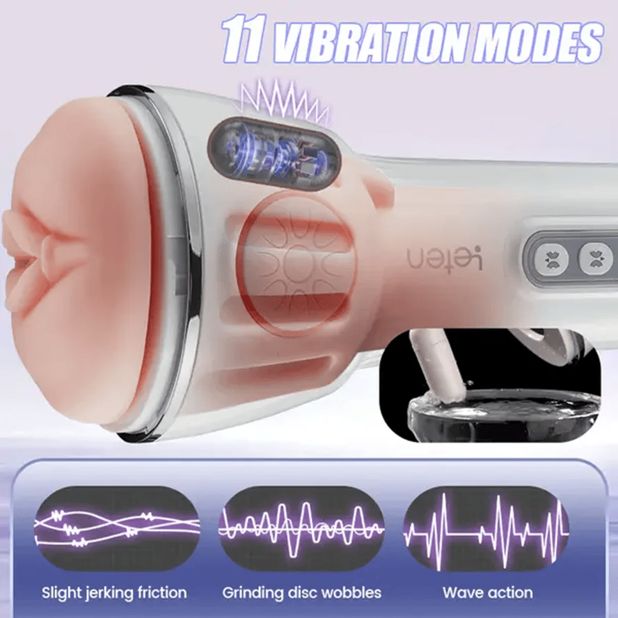PS4 - Realistic Pornstar Masturbator with 10 Sucking, Vibrating and Moaning Modes