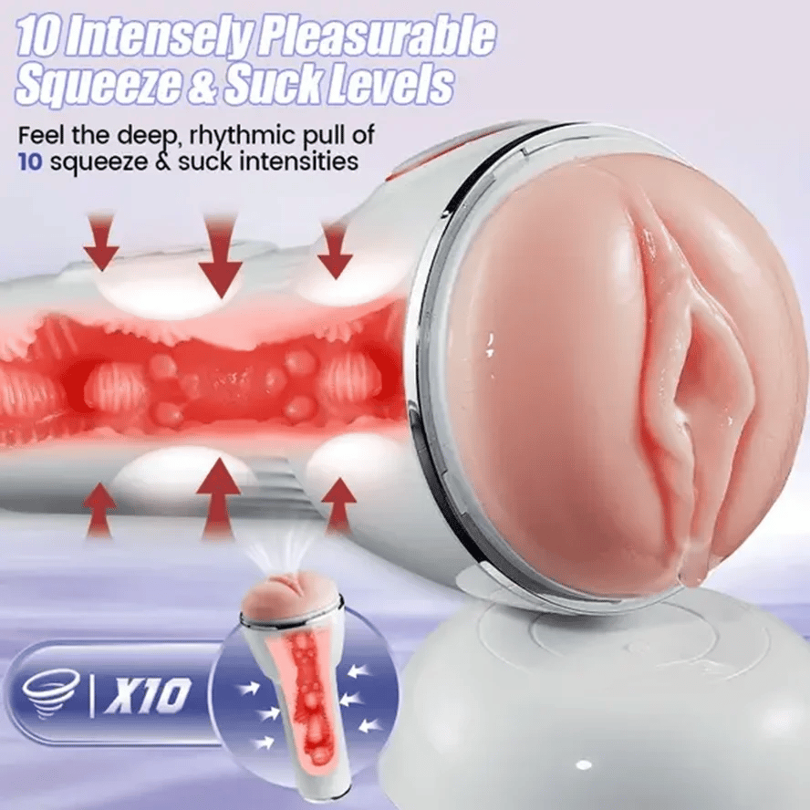 PS4 - Realistic Pornstar Masturbator with 10 Sucking, Vibrating and Moaning Modes