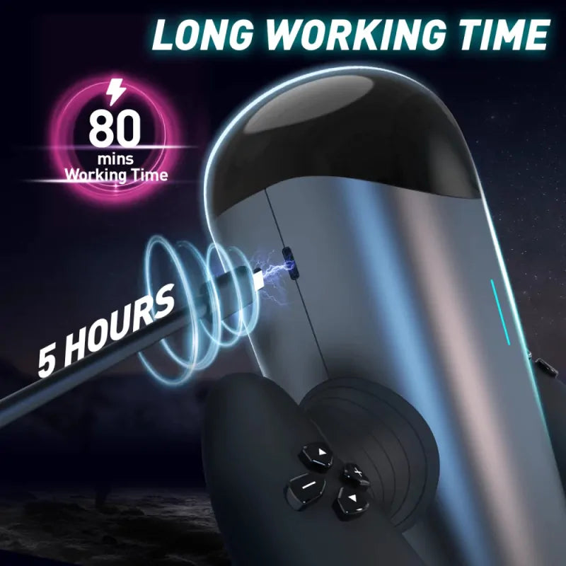 PT6 - Auto Cock Milking Machine with 10 Stroking & Up & Down Thrusting