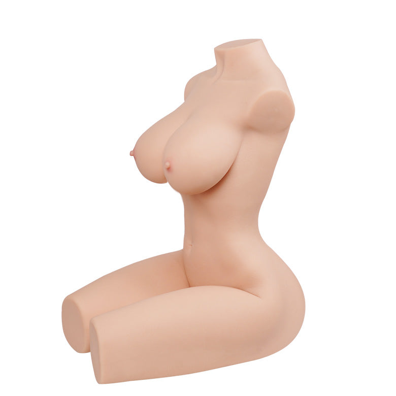 Life-size Aurora 2.0 anime sex doll by Tantaly with slim body, realistic curves, and enhanced skin details.