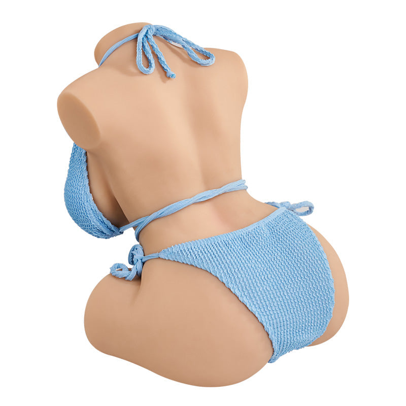Britney 2.0 27.3LB Tantaly half-body doll with lifelike soft breasts and realistic curves.