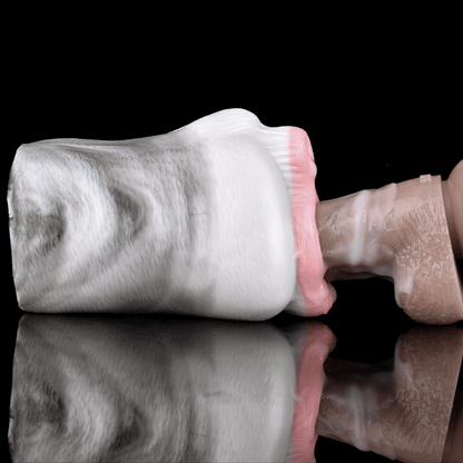 Fantasy Horse Pocket Pussy Male Sex Toy - Pink Vagina Dual Hole - RealVagina