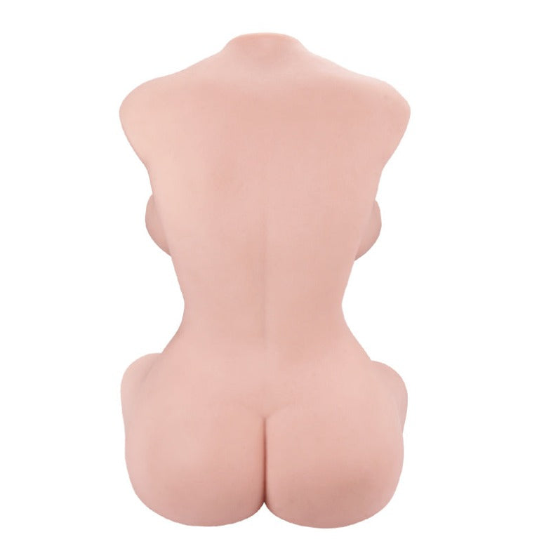 Jennifer is a 60.6LB BBW sex doll with lifelike breasts and a big, realistic butt, ideal for breast play and doggy style.