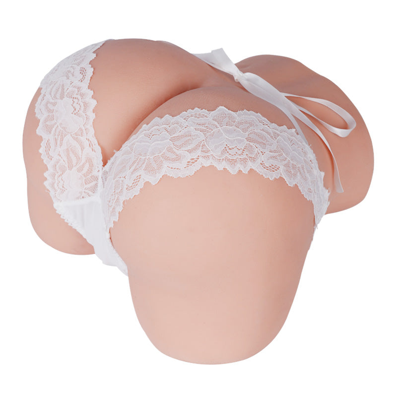 Mia, 19.2LB torso doll with removable vagina and soft jiggly ass, designed for ultimate satisfaction and realism. 