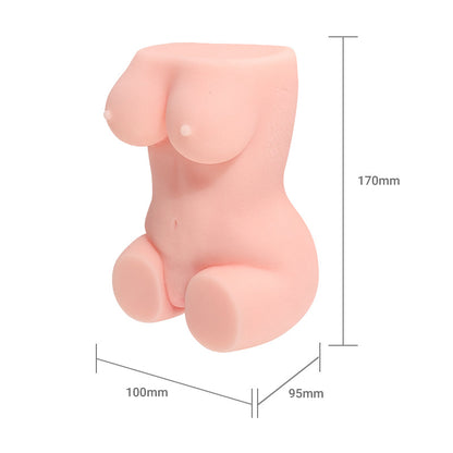 RealVagina 2lbs Realistic Vagina Body-Safe Pocket Pussy Toy A0900 in a lifelike design for adult enjoyment