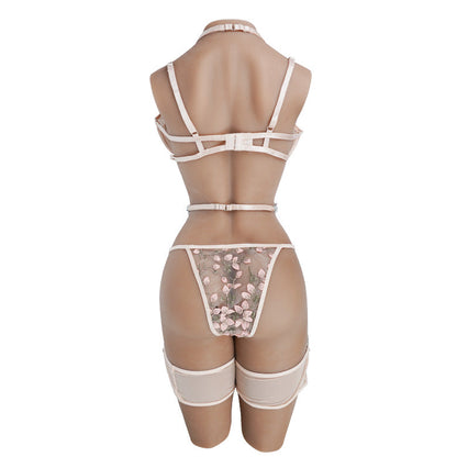 Life-size Aurora 2.0 anime sex doll by Tantaly with slim body, realistic curves, and enhanced skin details.