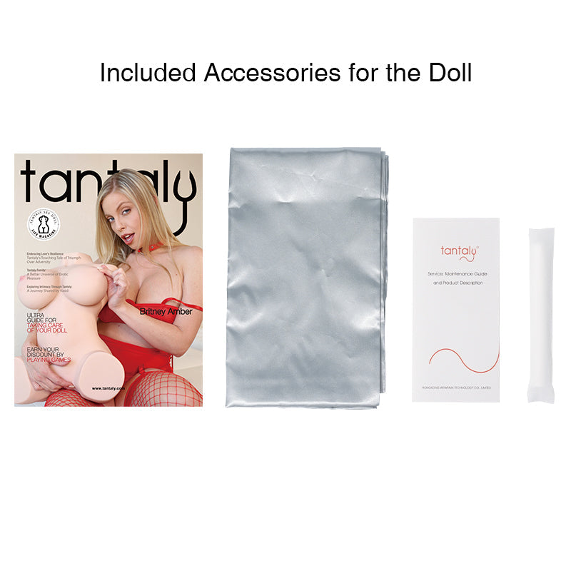 Monica 2.0 40.3LB sex torso doll with soft breasts and curves for breast fun and sexual satisfaction.